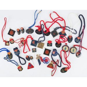 Melbourne: 1960s: 2000s collection of badges, medallions and…