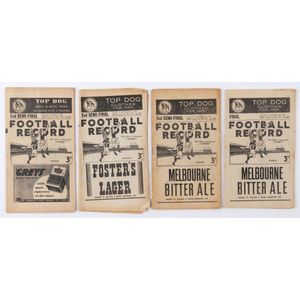 The football Record': selection of 1946-48 editions comprising…