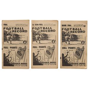 The Football Record: special editions for the 1957 1st…