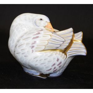 Limited Edition Goose Paperweight by Royal Crown Derby - Royal Crown ...