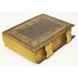 Victorian Family Bible with gilt decorated leather covers, and…