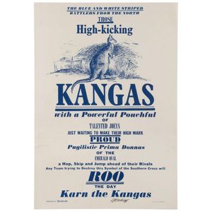 North Melbourne: 'Those High-kicking Kangas with a Powerful…