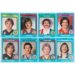 1980 Scanlens Footballers Complete Set with Checklists - Cards ...