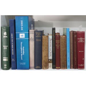 Australian horse racing & Breeding: a range, including 'Harking…