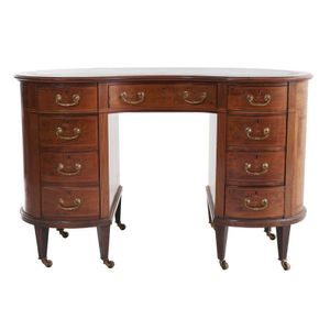 Antique Kidney Shaped Desk Price Guide And Values
