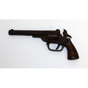 1920s cast iron pistol senator, by Kenton Toys, USA with some…