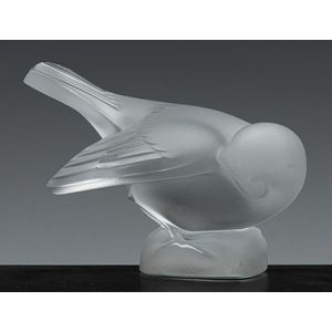 Lalique Pair Of Crystal Bird Figures #231968