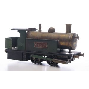 A Renown live steam 0-4-0 locomotive made in Australia, circa…