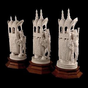 carved Chinese ivory animal and bird figures - price guide and values ...