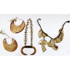 A collection of New Guinea Highlands jewelry, Papua New Guinea…