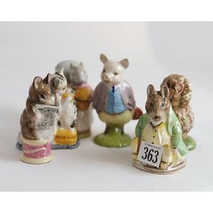 Six Beswick Beatrix <a href=