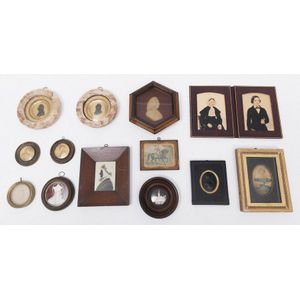 A collection of various miniatures, 18th century and later,…