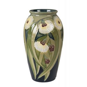 Moorcroft Tasmanian Blue Gum Vase - Moorcroft - Ceramics