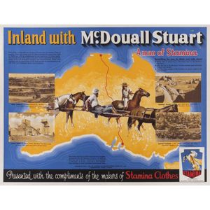 Film Poster: 'Inland with McDouall Stuart - A man of Stamina'…