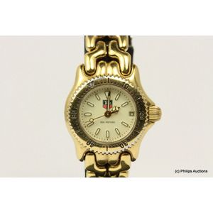 TAG Heuer Professional 200M Cell Series Gold-Plated 37mm Quartz Watch