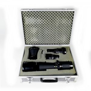 Four Hasselblad lenses, containing: Zeiss Tele-Tessar 1:8 500…