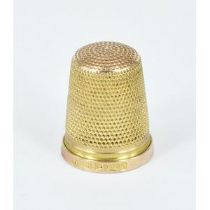 Vintage sewing thimbles - price guide and values