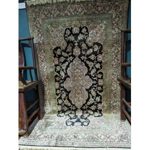 Antique and vintage silk carpets - price guide and values