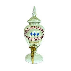 An early 20th century 'Breadalbane Scotch Whisky' bar top clear…