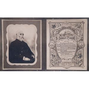 Five framed Art works photographic print of Samel Plimsol with…