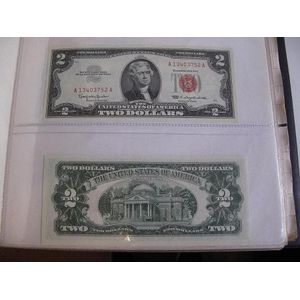 Album North/Central/American banknotes some mint (qty)