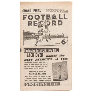 The Football Record: Special editions for the 1955 2nd…