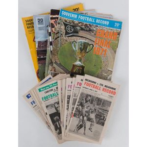 The Football Record: 1971 editions for 18 of the Home-and-Away…