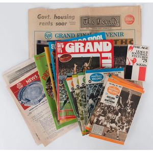 The Football Record: 1975 editions for 17 of the Home-and-Away…