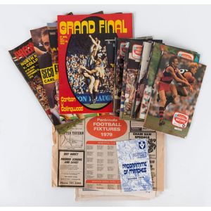 The Football Record: 1979 editions for 13 of the Home-and-Away…