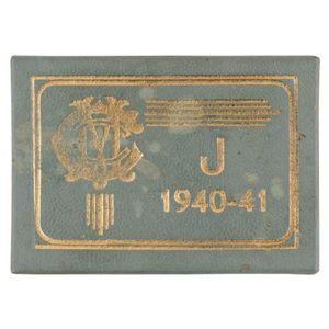 Melbourne Cricket Club: 1940-41 Junior Membership Ticket, No.…