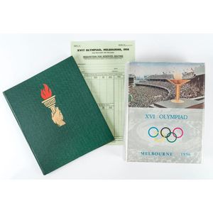 Literature - 'XVI Olympiad Melbourne 1956'' The official report…