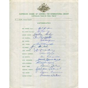 Ricky Ponting (Australia), cricket memorabilia - price guide and values