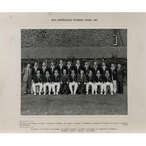 Australia in England 1961, Official team photograph titled&hellip;