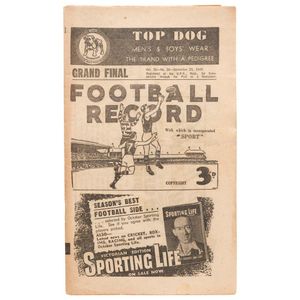 Afl Vfl Football Record Memorabilia Price Guide And Values