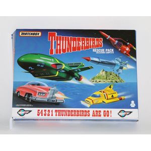 Matchbox (1993), Thunderbirds Rescue Pack, all 5 die cast toys…