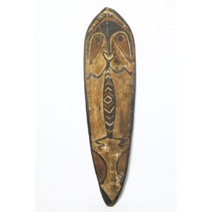 Ancestral Gope Board from Papua New Guinea - New Guinean - Tribal