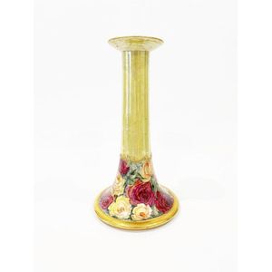 Mamie Venner (1881-1974) Australia, a porcelain candlestick,…