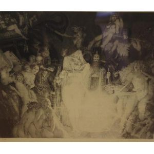 Norman Lindsay (1879-1969) Enter The Magicians, facsimile…