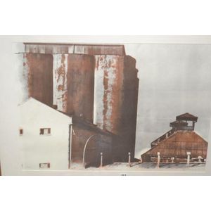 David Bromley 'Kent Town Brewery' lithograph 6/35, signed below,…