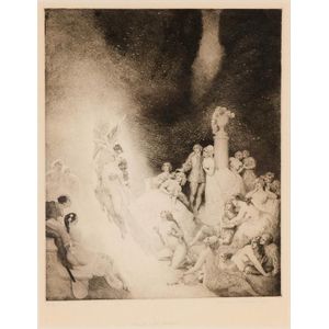 Norman Alfred Williams Lindsay (1879-1969), Death in the Garden,…