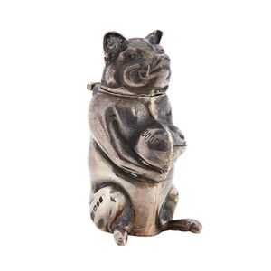 Seated Pig Vesta Case by David A Bowles, London - Smoking Accessories ...