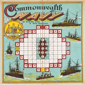 Board Games: Lithograph paper on cardboard predominantly made…