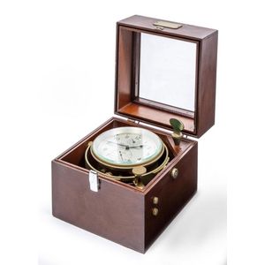 ビンテージ　HarwichClock Co. MarineBarometer Circa 1880 Ships Brass Barometer By J Hicks Of London