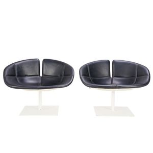 Patricia Urquiola pair of 'Fjord' lounge chairs for Moroso,&hellip;