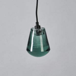 A Tom Dixon 'Bead' light, molten globules of glass that have…