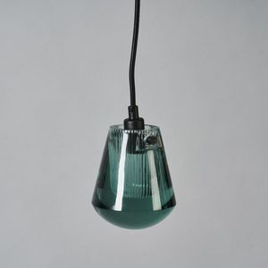 A Tom Dixon 'Bead' light, molten globules of glass that have…