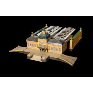 Marklin O gauge Leipzig station. Early 1930s issue cat. 2037.…