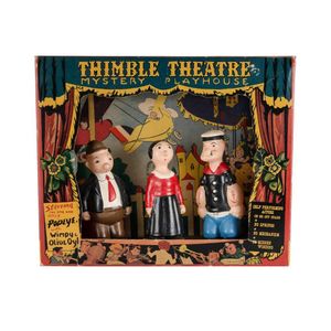 Popeye thimble Theatre mystery Playhouse. Starring Popeye with…