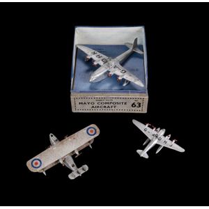 Dinky Pre-War No.63 Mayo composite aircraft. Containing Empire…