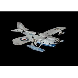 Meccano Constructor Seaplane. Triple engined in silver with two…